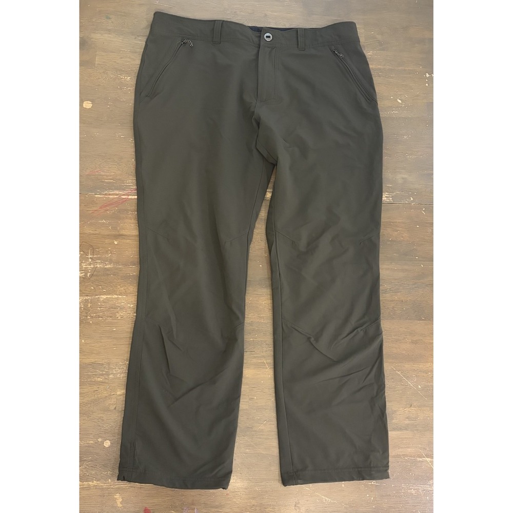 KUHL Men's  Transcendr Pants 40x32 Green Hiking Outdoors Gorpcore Cargo Pockets